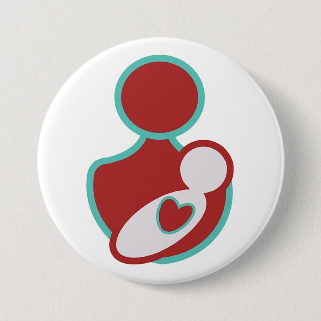 Promote Safe Labour and Delivery 3 Inch Round Button (Front)