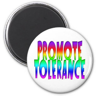 Promote Tolerance Rainbow Magnet