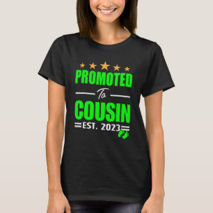 Promoted Cousin 2023 I'm Going To Be A Big Cousin T-Shirt