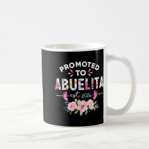 Promoted To Abuelita Est 2026 New Spanish Grandma  Coffee Mug