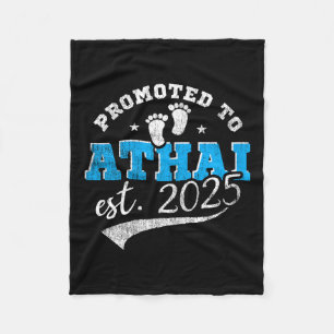 Promoted To Athai 2025 New Indian Aunt Vintage  Fleece Blanket