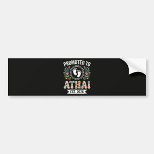 Promoted to Athai 2026 First Time Aunt Bumper Sticker