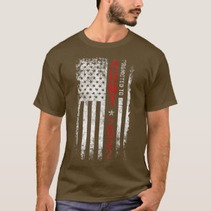 Promoted To Aunt 2022 First Time Mothers Day New A T-Shirt