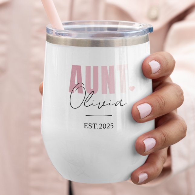 Promoted to Aunt EST 2025 | Personalized New Aunt  (Creator Uploaded)