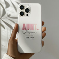 Promoted to Aunt EST 2025 | Personalized New Aunt