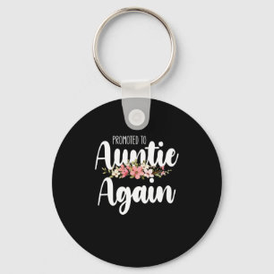 Promoted To Auntie Again Keychain