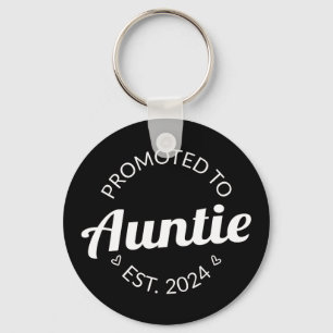 Promoted To Auntie Est. 2024 I Keychain