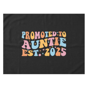 Promoted To Auntie Est. 2025 III Tablecloth
