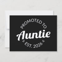 Promoted To Auntie Est. 2026 I