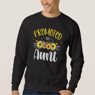 Promoted To Auntie Family Aunt Best Aunt Ever Sweatshirt