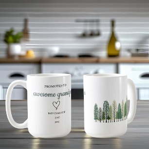 Promoted to Awesome Grandpa Personalized Mug