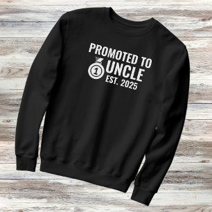 Promoted To Best Uncle Est 2025 Cool Uncles Club Sweatshirt