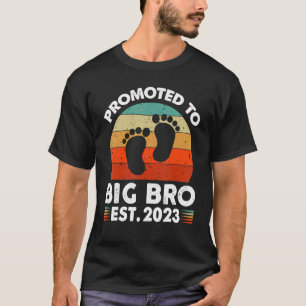 Promoted To Big Bro I'm Going To Be A Big Brother T-Shirt