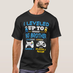 Promoted To Big Brother 2023 Leveled Up To Big Fam T-Shirt