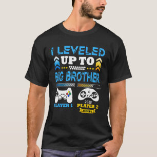 Promoted To Big Brother 2023 Levelled Up To Big Fa T-Shirt