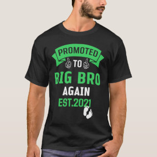 Promoted To Big Brother Again 2021 Older Brothers T-Shirt