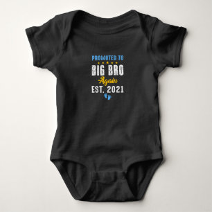 Promoted to Big Brother again 2021  trending Baby Bodysuit
