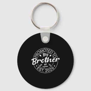 Promoted To Big Brother Again Est 2026 New Baby An Keychain