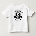 Promoted To Big Brother Awesome Future Presents Toddler T-shirt<br><div class="desc">Promoted To Big Brother Awesome Future Presents</div>