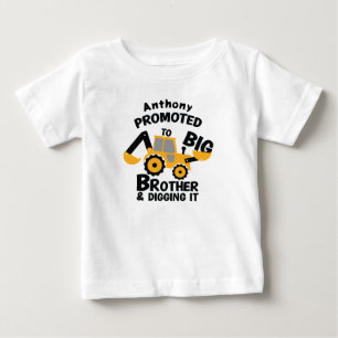 Promoted to Big Brother Baby Fine Jersey T-Shirt