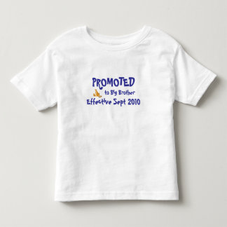 PROMOTED to Big Brother, Effective ... Toddler T-shirt