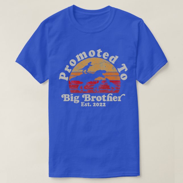 Promoted to Big Brother Est 0 Men First Time Broth T-Shirt (Design Front)