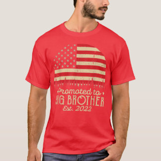 Promoted to Big Brother Est 2022 Men First Time Br T-Shirt