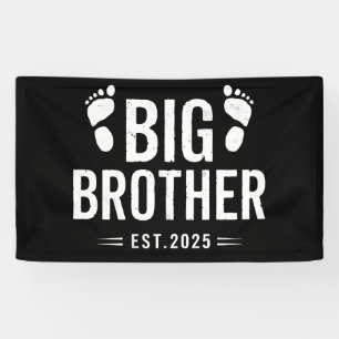 Promoted to Big Brother Est. 2025 Baby Announce Banner