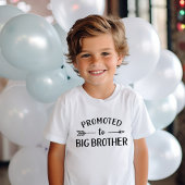Promoted to Big Brother Matching Sibling Baby T-Shirt