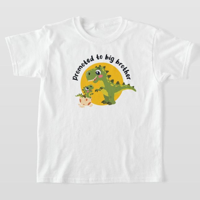Promoted to big brother T-Shirt (Laydown)