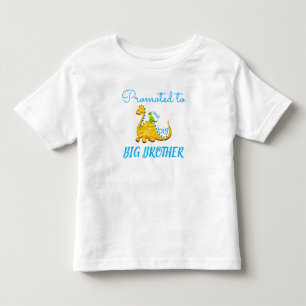 Promoted to big brother toddler t-shirt