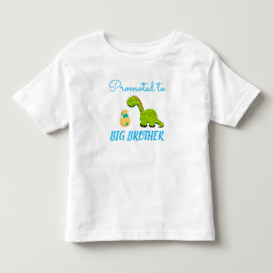 Promoted to big brother toddler t-shirt