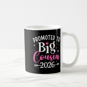 Promoted To Big Cousin 2026 Cousin Baby Announceme Coffee Mug