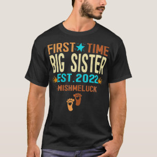 Promoted To Big Sister 2022 First Time Big Sister T-Shirt