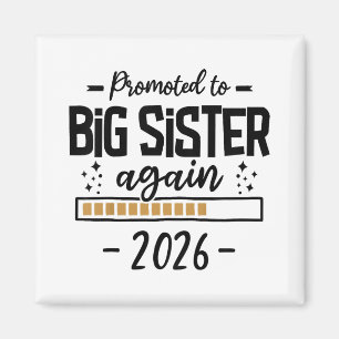Promoted To Big Sister Again 2026 - 3rd Baby Annou Magnet