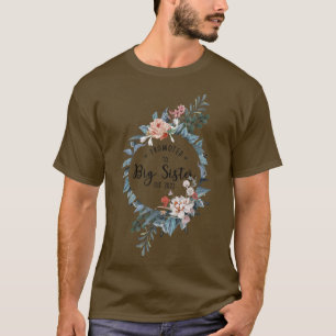 Promoted to Big Sister Est 2022 Women First Time S T-Shirt