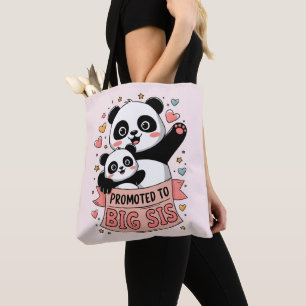 Promoted to Big Sister Tote Bag