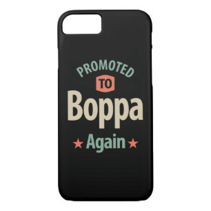 Promoted To Boppa Again   Father Grandfather Gift Case-Mate iPhone Case