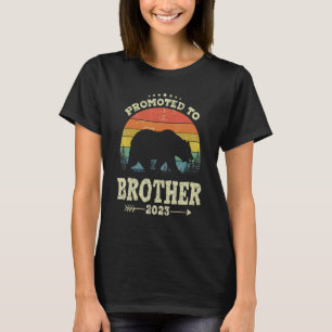 Promoted To Brother Bear new Dad 2023 Mens T-Shirt