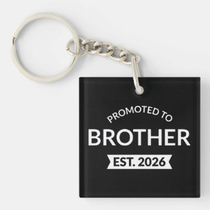 Promoted To Brother Est. 2026 II Keychain