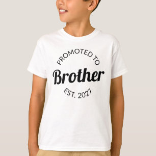 Promoted To Brother Est 2027 Big Brother I T-Shirt