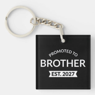 Promoted To Brother Est 2027 Big Brother II Keychain