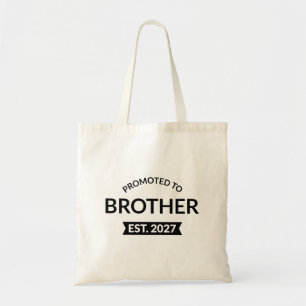 Promoted To Brother Est 2027 Big Brother II Tote Bag
