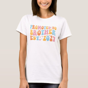 Promoted To Brother Est 2027 Big Brother T-Shirt