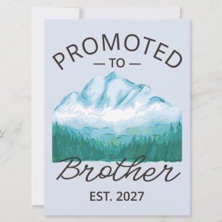 Promoted To Brother Est 2027 Big Brother VI Invitation