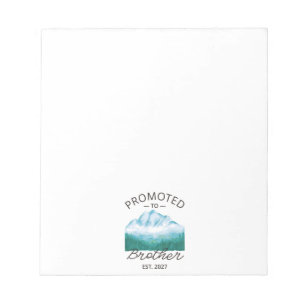 Promoted To Brother Est 2027 Big Brother VI Notepad