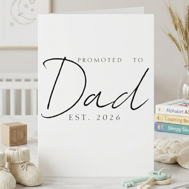 Promoted To Dad Sweet Announcement Script Design (Creator Uploaded)