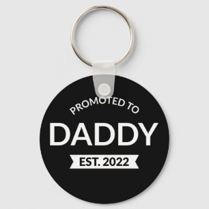 Promoted To Daddy Est. 2022 II Keychain