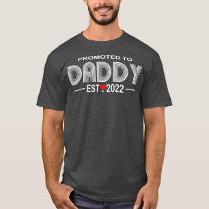 Promoted To Daddy Est 2022 New Dad Gift T-Shirt