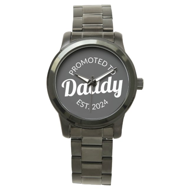 Promoted To Daddy Est. 2024 I Watch (Front)